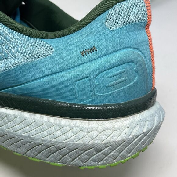 Saucony Triumph 18 Shoes Mens 12.5 Blue Mesh Lightweight Running Sneakers - Picture 12 of 16